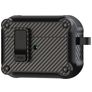 Mobigear Racing Clip Apple AirPods Pro 2 Hardcase Hoesje - Zwart
