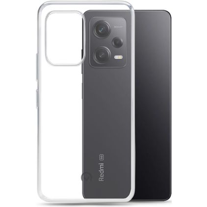 Mobilize Gelly Doorzichtig Xiaomi Redmi Note 12 Pro 5G Hoesje Flexibel TPU Backcover - Transparant