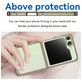 Mobigear Crystal Samsung Galaxy Z Flip 5 Hoesje Hardcase Backcover - Transparant / Grijs