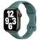 Mobigear Sport Slim Siliconen Apple Watch Bandje Druksluiting - 42/41/40/38 mm - Groen