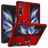 Mobigear Armor Ring Samsung Galaxy Z Fold 4 Hoesje Hardcase Backcover Shockproof met Ringhouder - Rood