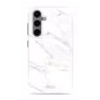 MIO Samsung Galaxy S24 FE MagSafe Hoesje Hardcase Backcover - White Marble