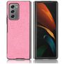 Mobigear Croco Samsung Galaxy Z Fold 2 Hoesje Hardcase Backcover - Roze
