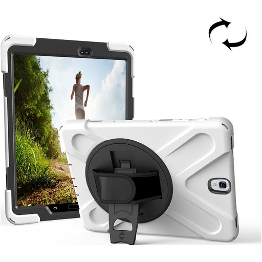 Mobigear SureGrip XGuard Samsung Galaxy Tab S3 9.7 Hardcase Backcover + Standaard - Wit