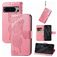 Mobigear Butterfly Google Pixel 8 Pro Hoesje Bookcase Portemonnee - Roze