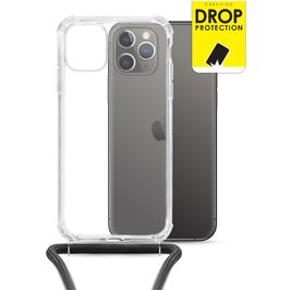 My Style Loop Doorzichtig iPhone 11 Flexibel TPU Hoesje met koord - Transparant