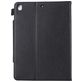 Mobigear Luxury iPad 9 (2021) Hoes Bookcase + Stylus Houder - Zwart