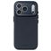 Decoded iPhone 18 Pro MagSafe Hoesje Echt Leer Backcover Shockproof - Midnight Blue