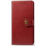Mobigear Snap Button OPPO A9 (2020) Hoesje Bookcase Portemonnee - Rood