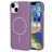 Mobiparts Slim Line iPhone 14 MagSafe Hoesje Hardcase Backcover - Imperial Purple