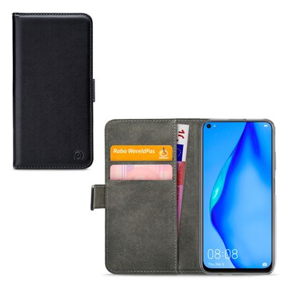 Mobilize Classic Gelly Wallet Huawei P40 Lite Hoesje Bookcase Portemonnee - Zwart
