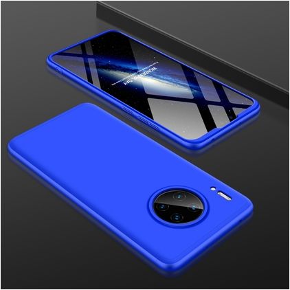 Mobigear TriGuard Huawei Mate 30 Hoesje Hardcase Backcover - Blauw