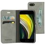 Mobiparts Classic Wallet iPhone 8 Hoesje Bookcase Portemonnee - Granite Grey