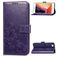 Mobigear Clover iPhone 7 Hoesje Bookcase Portemonnee - Paars