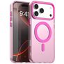 Mobigear Shockproof iPhone 18 Pro Max MagSafe Hoesje Hardcase Backcover - Rood