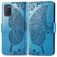 Mobigear Butterfly OPPO A52 Hoesje Bookcase Portemonnee - Blauw