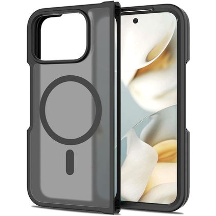Mobigear Shockproof Google Pixel 10 Pro Fold MagSafe Hoesje Hardcase Backcover - Zwart
