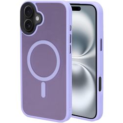 Mobiparts Hardcover iPhone 16 Plus MagSafe Hoesje Hardcase Backcover - Satin Lila