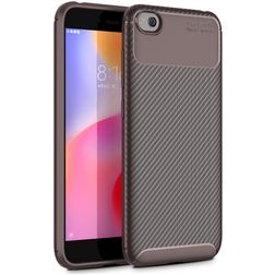 Mobigear Racing Xiaomi Redmi Go Hoesje Flexibel TPU Backcover - Bruin