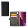 Mobilize Classic Gelly Wallet Xiaomi 12 Pro Hoesje Bookcase Portemonnee - Zwart