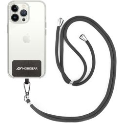 Mobigear Lanyard Universeel Telefoonkoord Verstelbaar - Grijs