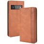 Mobigear Sensation Google Pixel 6 Pro Hoesje Bookcase Portemonnee - Cognac