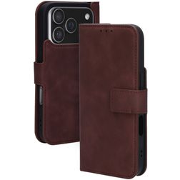 Mobiparts Classic Wallet iPhone 17 Pro MagSafe Hoesje Bookcase - Velvet Red