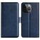 Mobigear Slim Magnet iPhone 15 Pro Max Hoesje Bookcase Portemonnee - Donkerblauw