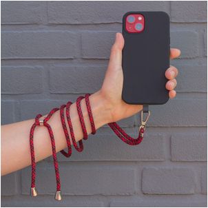 Mobigear Nylon Lanyard Universeel Telefoonkoord Verstelbaar - Groen