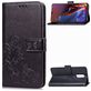 Mobigear Clover OnePlus 6T Hoesje Bookcase Portemonnee - Zwart