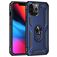 Mobigear Armor Ring iPhone 13 Pro Max Hoesje Hardcase Backcover Shockproof met Ringhouder - Blauw