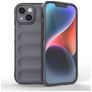 Mobigear Bumpy iPhone 15 Hoesje Flexibel TPU Backcover - Charcoal