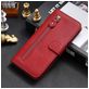 Mobigear Zipper Xiaomi Mi Note 10 Lite Hoesje Bookcase Portemonnee - Rood