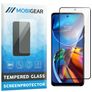 Mobigear Premium Motorola Moto E32s Glazen Screenprotector - Case Friendly - Zwart