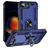 Mobigear Armor Ring iPhone 17e Hoesje Hardcase Backcover Shockproof met Ringhouder - Blauw