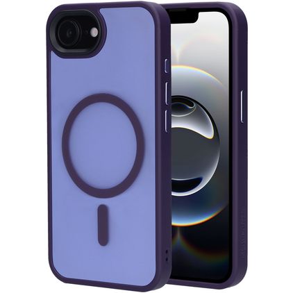 Mobiparts Hardcover iPhone 17e MagSafe Hoesje Hardcase Backcover - Satin Purple