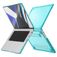 Mobigear Shockproof MacBook Pro 14 Inch (2021-2026) Hoes Hardshell Laptopcover MacBook Case - Blauw - Model A2442 / A2779 / A2918 / A2992 / A3401 / A3112 / A3434 / A3427 / A3426