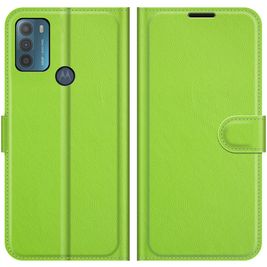 Mobigear Classic Motorola Moto G50 Hoesje Bookcase Portemonnee - Groen