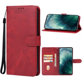 Mobigear Wallet HTC U23 Pro Hoesje Bookcase Portemonnee - Rood