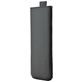 Valenta Pocket Classic Echt Leer Insteekhoesje (max 14,8 cm x 7,2 cm) - Sleeve - Pouch - Zwart