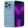 Mobigear Bumpy iPhone 14 Pro Max Hoesje Flexibel TPU Backcover - Blauw