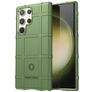 Mobigear Rugged Shield Samsung Galaxy S24 Ultra Hoesje Flexibel TPU Backcover Shockproof - Groen