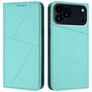 Mobigear Frosted Flip iPhone 17 Pro Max Hoesje Bookcase Portemonnee - Blauw