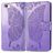Mobigear Butterfly iPhone 8 Hoesje Bookcase Portemonnee - Paars