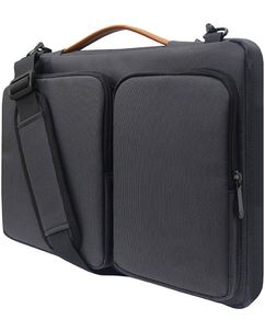 Mobigear Traveler Nylon Laptop Schoudertas 13 - 14 inch Laptoptas - Zwart