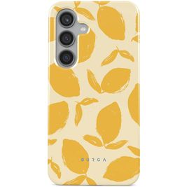 Burga Tough Samsung Galaxy S24 Hoesje Hardcase Backcover Shockproof - Lemon Tart