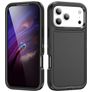 Mobigear Rugged iPhone 18 Pro Hoesje Hardcase Backcover Shockproof - Zwart