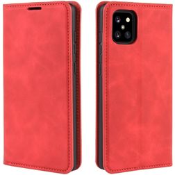 Mobigear Retro Slim Samsung Galaxy Note 10 Lite Hoesje Bookcase Portemonnee - Rood