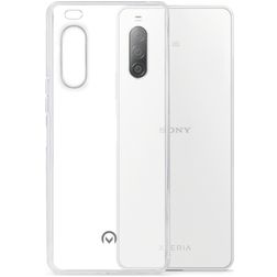 Mobilize Gelly Doorzichtig Sony Xperia 10 II Hoesje Flexibel TPU Backcover - Transparant