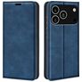 Mobigear Retro Slim iPhone 18 Pro Hoesje Bookcase Portemonnee - Donkerblauw